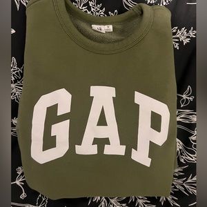 Sage green GAP crewneck sweather